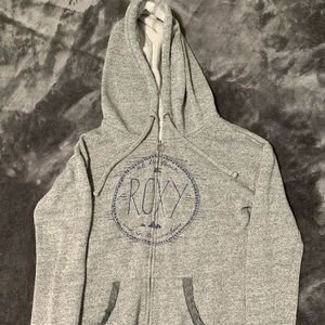 Gray Roxy hoodie